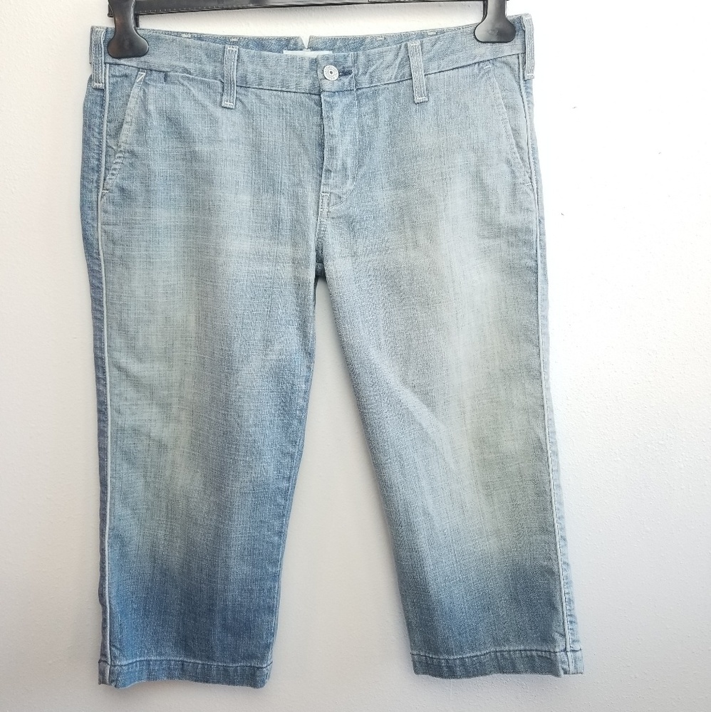 7FAM Capri Jeans Light wash size 31